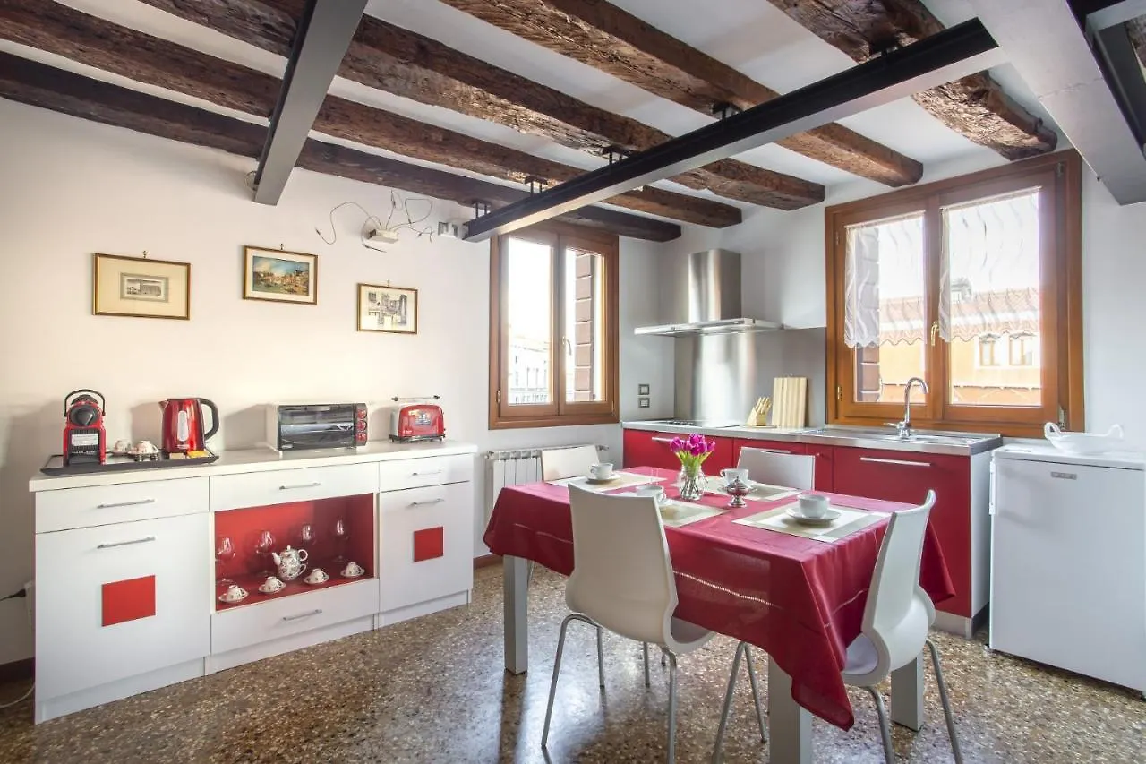 Guglie Canal View Apartment In Veneza 0*,